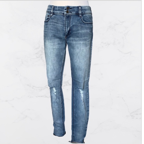 Banjara Denim - Banjara Distressed Frayed Hem Jean